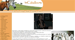 Desktop Screenshot of loscaballos.org