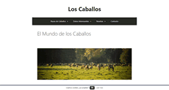 Desktop Screenshot of loscaballos.info